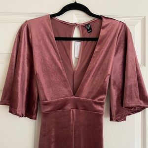 Velvet romper